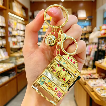 Llavero Mini Slot Dorado